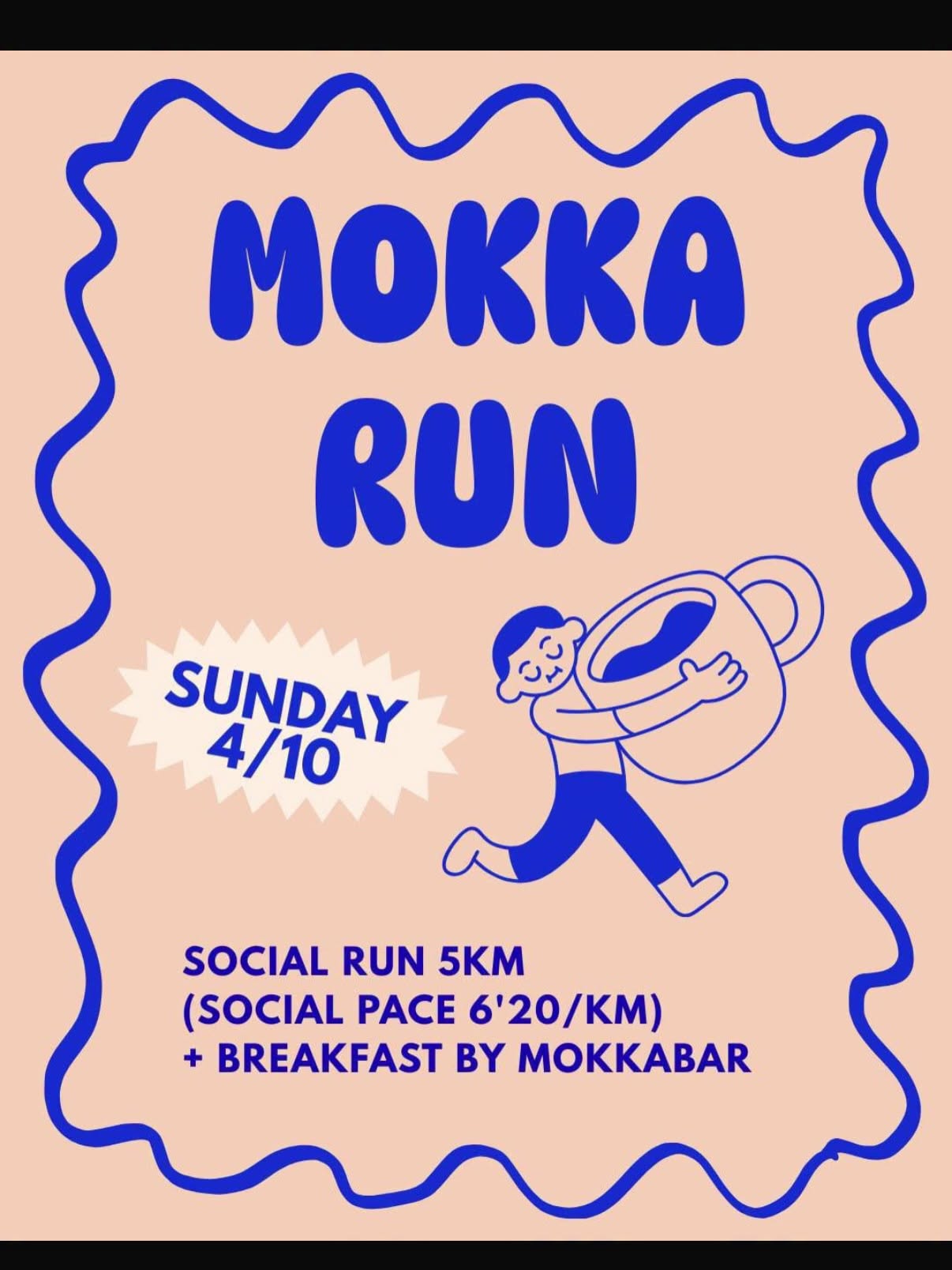 Mokkabar & Runnershigh RSL organisere de Mokka Run op zondag 4 oktober
